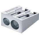 Staedtler Metal Sharpener, Double Hole for Pencils and Colored Pencils