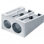 Staedtler Metal Sharpener, Double Hole for Pencils and Colored Pencils
