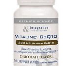 Vitaline CoQ10 200mg 30w Chewable Chocolate