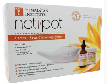 Neti Pot Starter Kit/Ceramic
