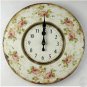 Beautiful Rose Wall Clock,Silent Wood Wall Clock