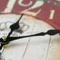 Vintage Country Wall Clock,Silent Wood Wall Clock