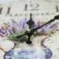 Vintage French Lavender Wall Clock,boat Silent Wood Wall Clock