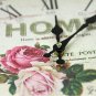 Rose Home Wall Clock,boat Silent Wood Wall Clock