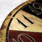 Vintage Country Wall Clock,Silent Wood Wall Clock
