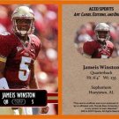 Jameis Winston 2014 ACEO Sports Football Card Florida State FSU Pre RC Tampa Bay Buccaneers Bucs