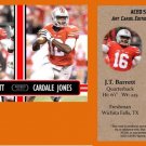 J.T. JT Barrett Cardale Jones Combo 2014 ACEO Sports Football Card Ohio State