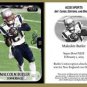 Malcolm Butler 2015 Super Bowl XLIX Commemorative ACEO RC Card New England Patriots
