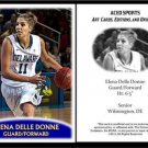 Elena Delle Donne 2013 ACEO Sports Pre RC Basketball Card Delaware Chicago Sky