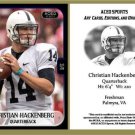 Christian Hackenberg 2013 ACEO Sports Football Card Penn State