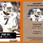 Kenny Hill 2014 ACEO Sports Football Card Texas A&M TCU