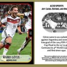 Mario Gotze 2014 World Cup Commemorative ACEO Sports Soccer Card Germany