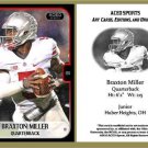 Braxton Miller 2013 ACEO Sports Football Card Ohio State