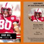Kenny Bell 2014 ACEO Sports Football Pre RC Card Nebraska Tampa Bay Buccaneers