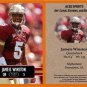 Jameis Winston 2014 ACEO Sports Football Pre RC Card FSU Tampa Bay Buccaneers