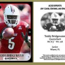 Teddy Bridgewater 2013 ACEO Sports Football Card Louisville Minnesota Vikings