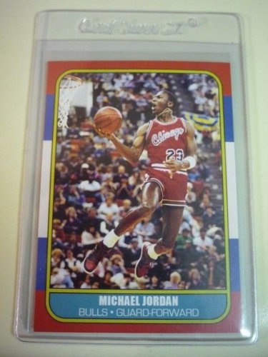 Michael Jordan 1986-87 Fleer Style Alternate Reprint RP ACEO Card - Rookie 57 RC