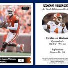 Deshaun Watson NEW! 2015 ACEO Sports Football Card - Clemson Tigers QB