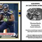 Thomas Rawls 2015 - 1989 Topps Style ACEO Football Card - Seattle Seahawks NEW!
