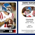 Chad Kelly NEW! 2015 ACEO Sports Football Card Ole Miss Rebels QB