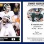 Connor Cook NEW! 2015 ACEO Sports Football Card - Michigan State Spartans - QB