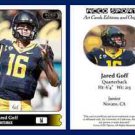 Jared Goff NEW! 2015 ACEO Sports Football Card - California Cal Golden Bears QB