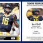 Jared Goff NEW! 2015 ACEO Sports Football Card - California Cal Golden Bears QB