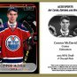 Connor McDavid 2015 ACEO Hockey Card - Edmonton Oilers Rookie RC NEW!
