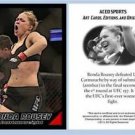 Ronda Rousey 2013 ACEO Sports Trading Card UFC 157 Commemorative MMA