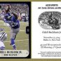 Odell Beckham Jr. 2014 Commemorative Catch ACEO Rookie RC Card New York Giants