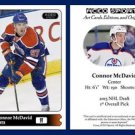 Connor McDavid 2015 ACEO Sports Hockey Update Card - Edmonton Oilers Rookie - RC