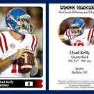 Chad Kelly 2015 ACEO Sports Football Card Ole Miss Rebels QB