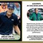 Jordan Spieth 2015 Masters Commemorative ACEO Sports Golf Card