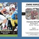 Christian McCaffrey NEW! 2016 ACEO Sports Football Card - Stanford Cardinal - RB