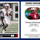 Tommy Armstrong Jr. 2015 ACEO Sports Football Card Nebraska Cornhuskers - QB