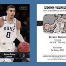 Jayson Tatum NEW! 2016-17 ACEO Sports Basketball Card Duke Blue Devils