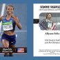 Allyson Felix NEW! ACEO Sports Card 2016 Rio Olympics USA Track & Field