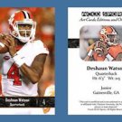 Deshaun Watson NEW! 2016 ACEO Sports Football Card - Clemson Tigers - QB
