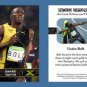 Usain Bolt NEW! ACEO Sports Card 2016 Rio Olympics Jamaica 100m Track & Field