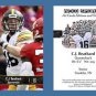 C.J. CJ Beathard NEW! 2016 ACEO Sports Football Card - Iowa Hawkeyes - QB