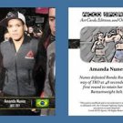 Amanda Nunes 2016 ACEO Sports Trading Card UFC 207 Commemorative MMA