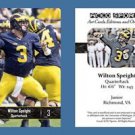 Wilton Speight NEW! 2016 ACEO Sports Football Card - Michigan Wolverines - QB