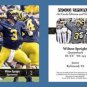 Wilton Speight NEW! 2016 ACEO Sports Football Card - Michigan Wolverines - QB
