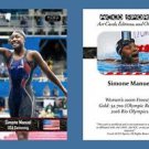Simone Manuel NEW! ACEO Sports Card 2016 Rio Olympics USA Swimming