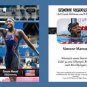 Simone Manuel NEW! ACEO Sports Card 2016 Rio Olympics USA Swimming