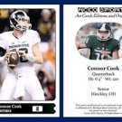 Connor Cook 2015 ACEO Sports Football Card Pre Rookie RC Oakland Raiders MSU
