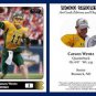 Carson Wentz Pre-RC 2015 ACEO Sports Card North Dakota State Philadelphia Eagles