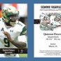 Quinton Flowers NEW! 2016 ACEO Sports Football Card - USF Bulls - QB