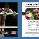 Gabby Douglas NEW! ACEO Sports Card 2016 Olympics Team Gold - Final Five