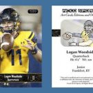 Logan Woodside NEW! 2016 ACEO Sports Football Card - Toledo Rockets - QB